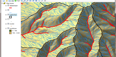 Hydrographic Analysis with LiDAR